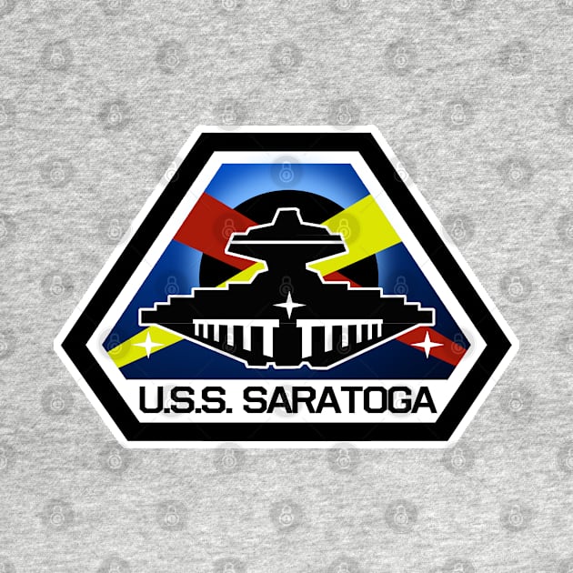 SAAB USS Saratoga by PopCultureShirts